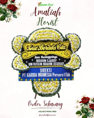 Papan Bunga Duka di Gandu